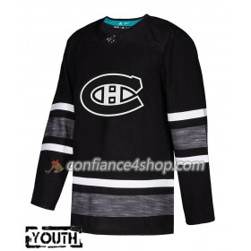 Adidas Maillot de Hockey Montreal Canadiens Blank 2019 All-Star Noir Authentic - Enfant